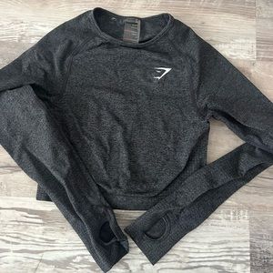 Gym shark long sleeve top